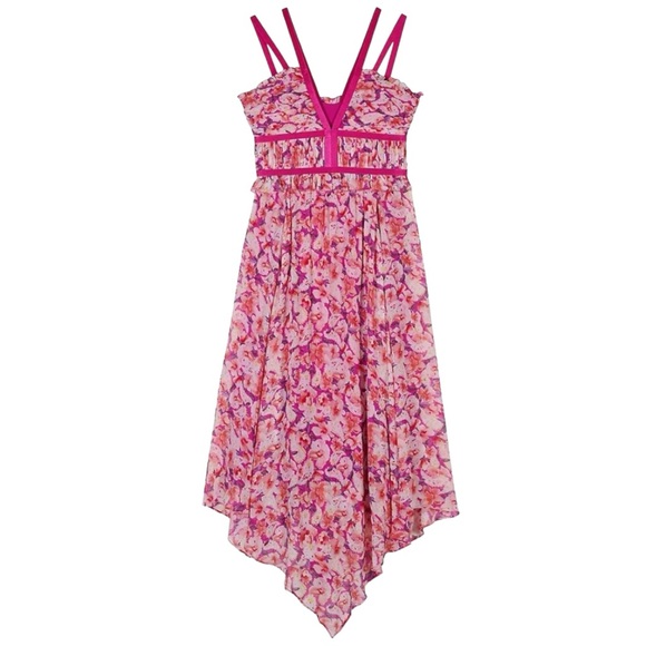 ba&sh Dresses & Skirts - BA&SH NWT Dora floral maxi dress event straps dainty pink fishies airy v neck S